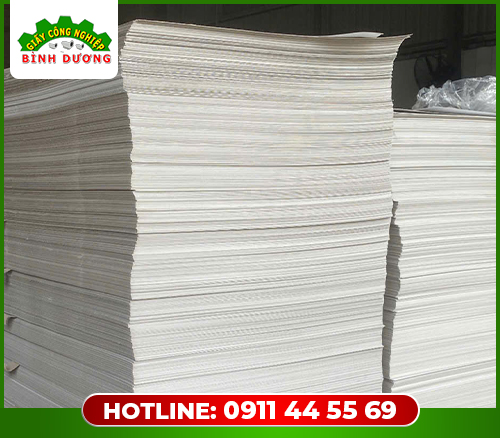 Giấy Duplex Lót Lưng Áo